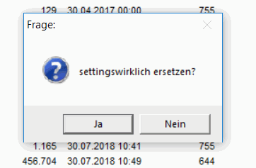 settings-Datei bearbeiten